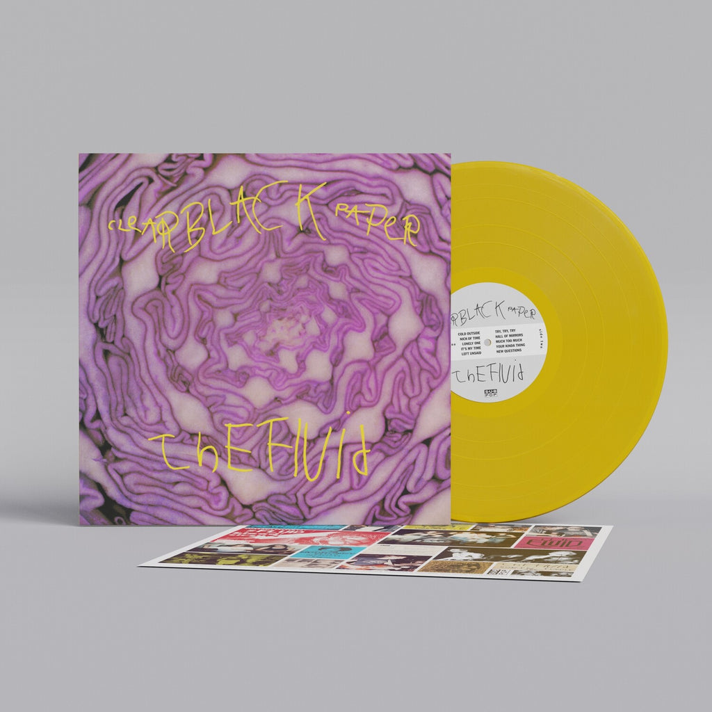 Fluid - Clear Black Paper (Yellow Vinyl)