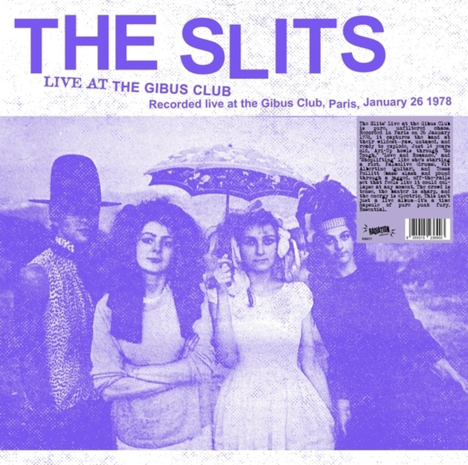 Slits - Live at the Gibus Club