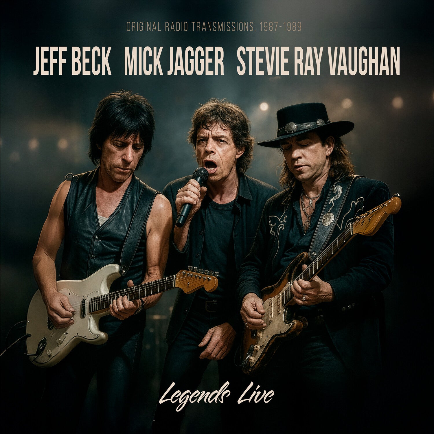 Jeff Beck / Mick Jagger / Stevie Ray Vaughan - Legends Live (Clear Vinyl)