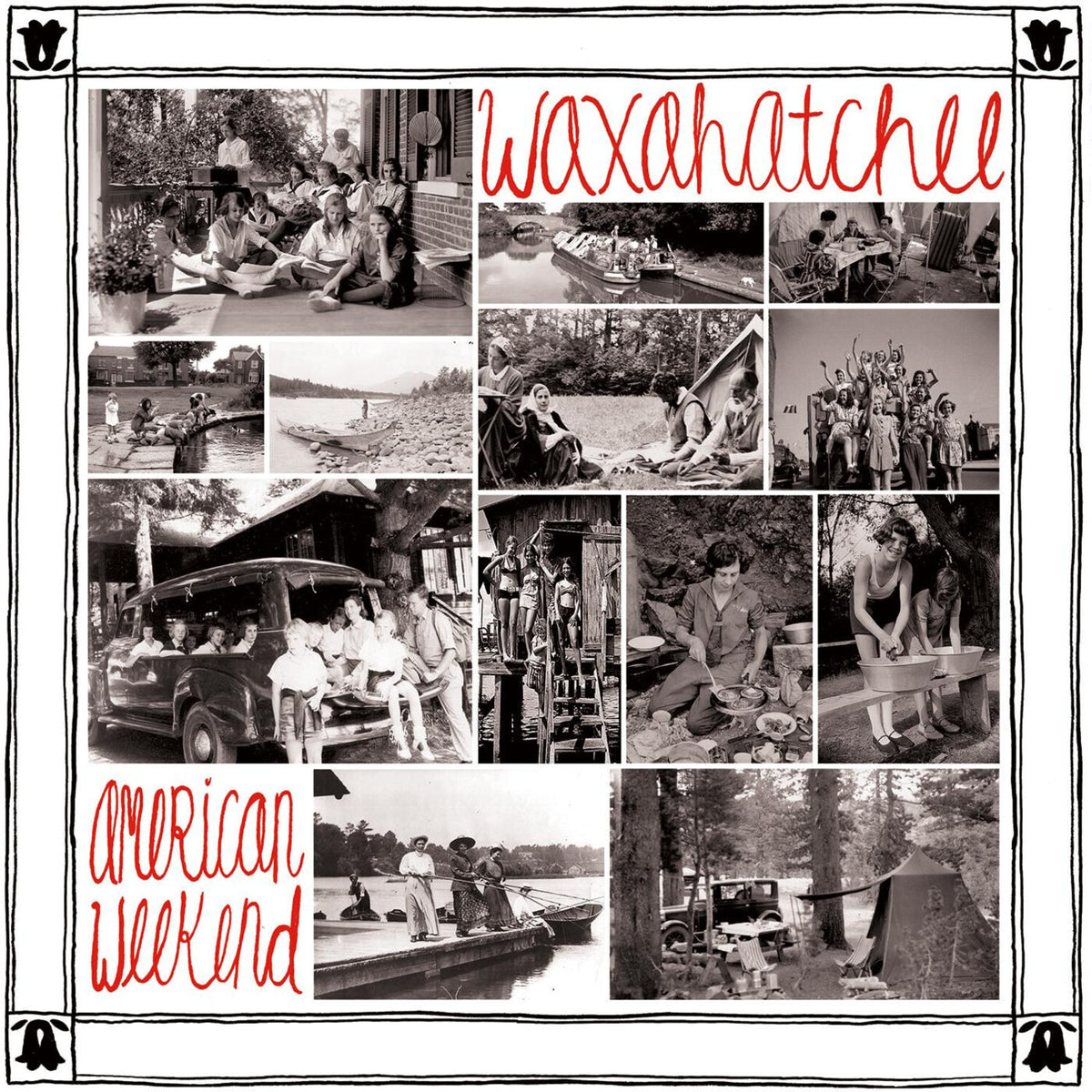 Waxahatchee - American Weekend - Red/White Swirl Vinyl (Red Vinyl)