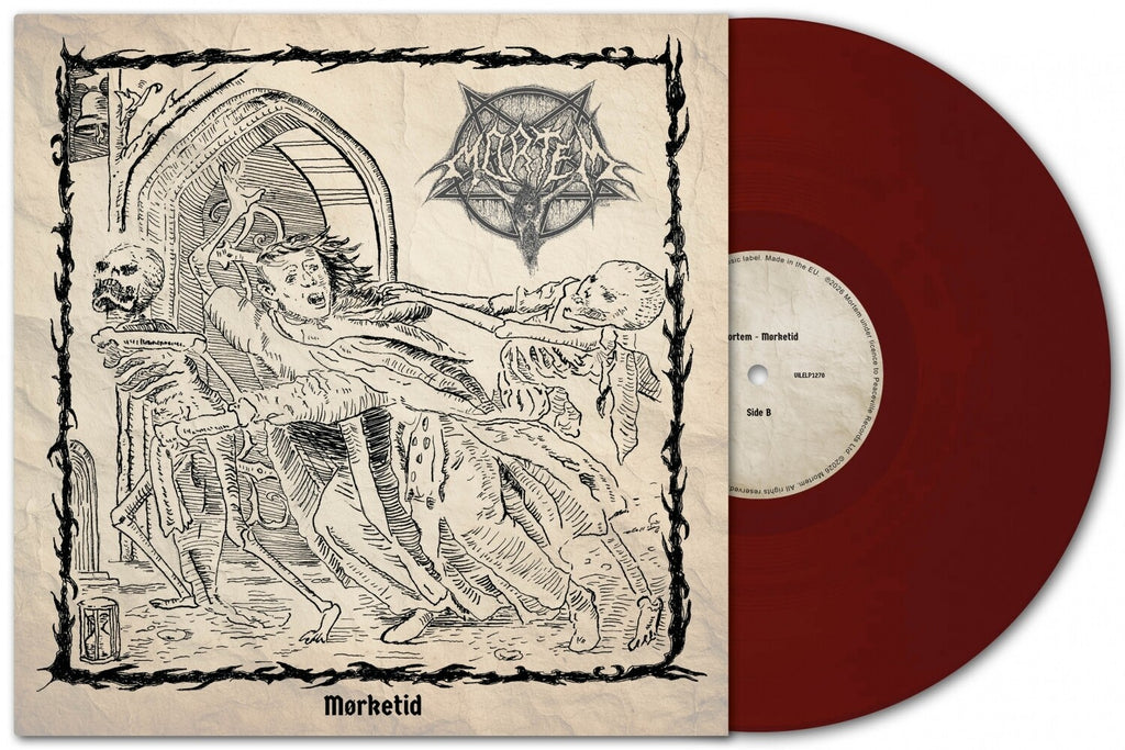 Mortem - Morketid - 140gm Oxblood Vinyl (Red Vinyl)