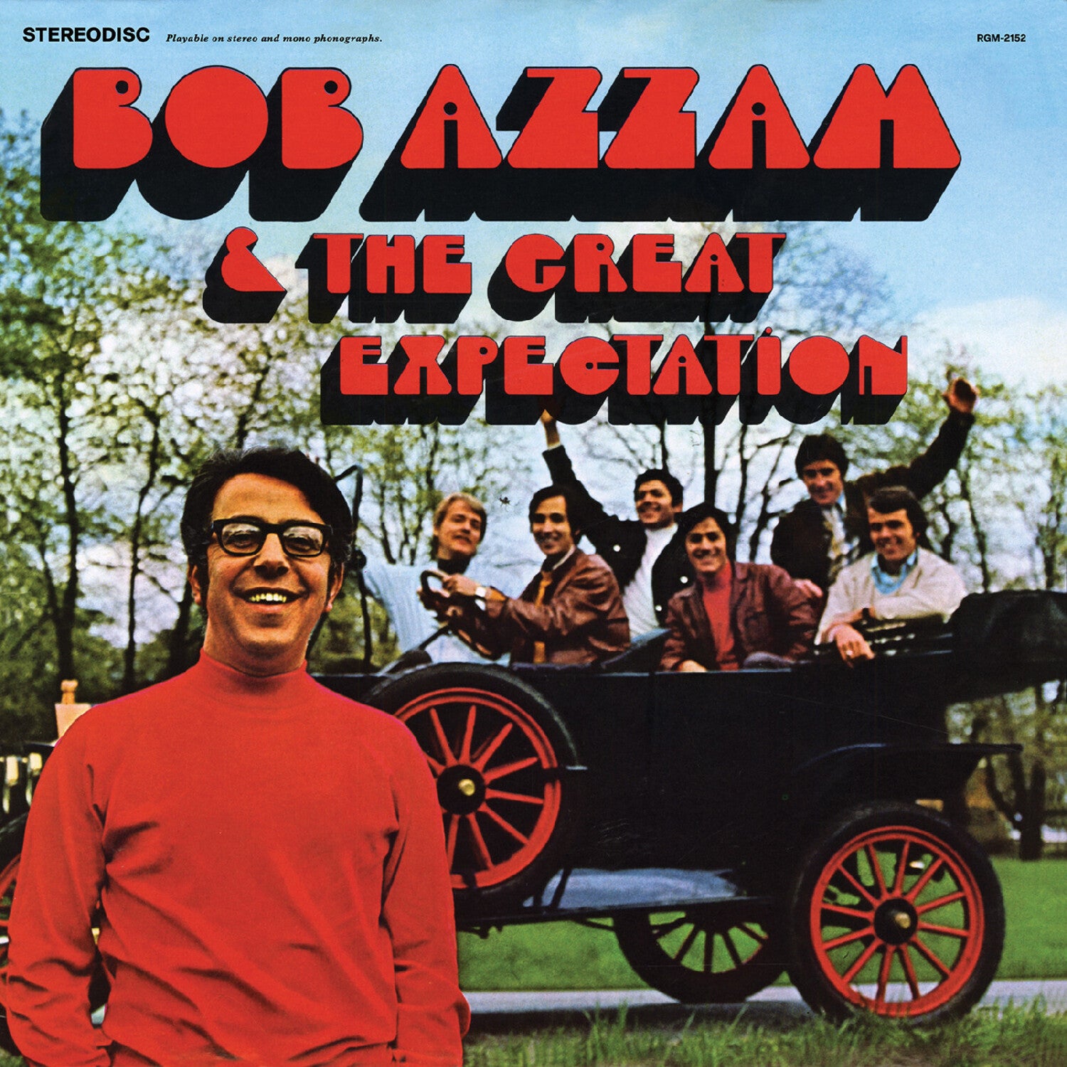 Bob Azzam & The Great Expectation - Remastered (Orange Vinyl)