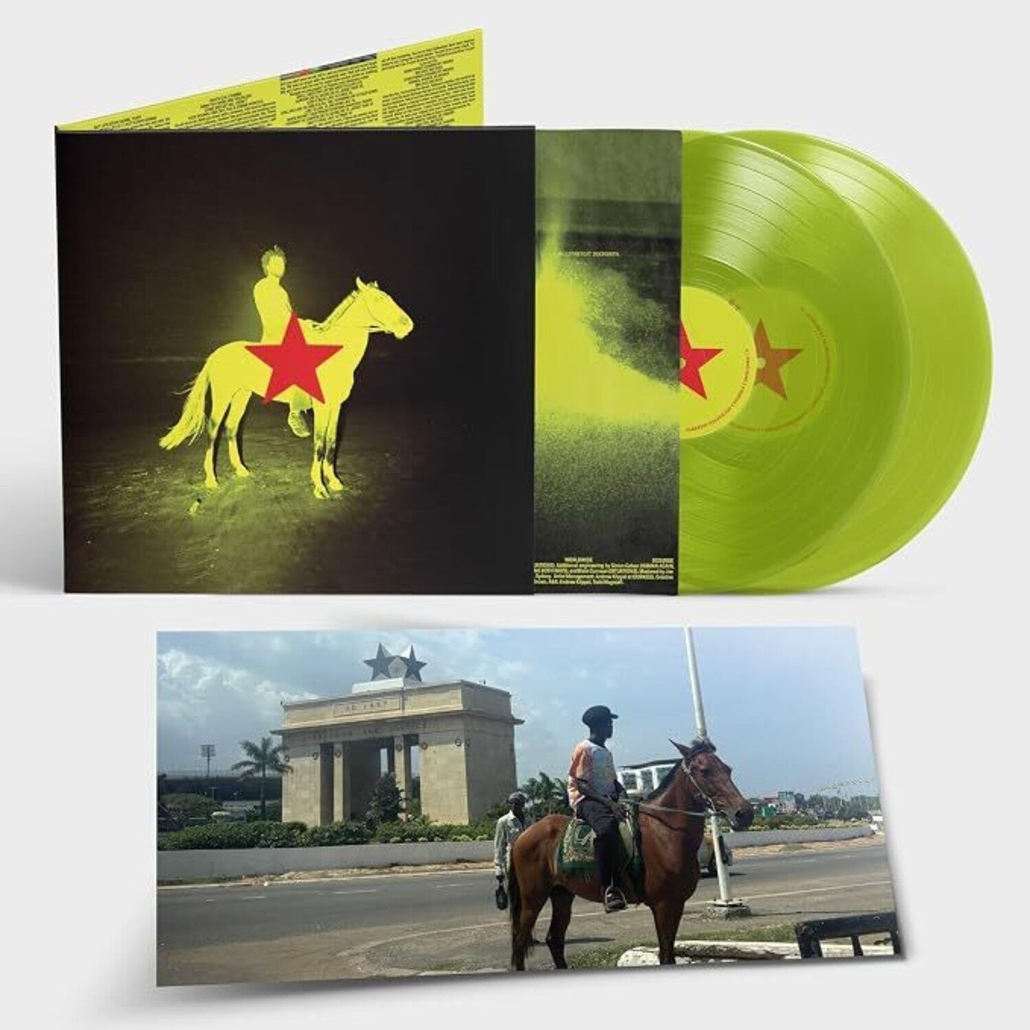 Genesis Owusu - Redstar Wu & the Worldwide Scourge 2xLP (Clear Vinyl)