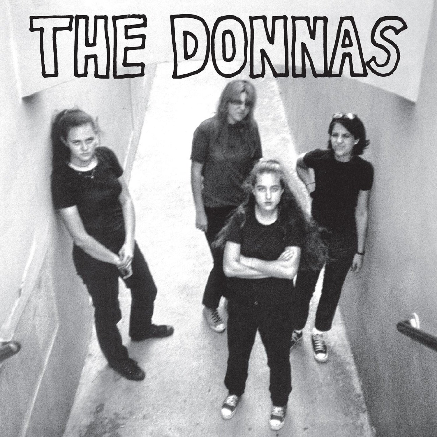 Donnas - The Donnas - All-Analog - Clear with Black & Purple Inksplosion Vinyl