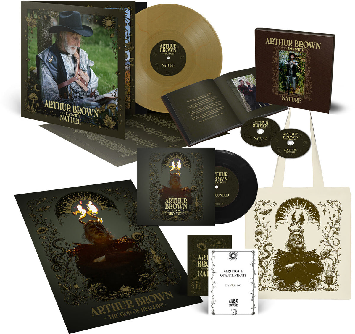 Arthur Brown - Nature 4xLP
