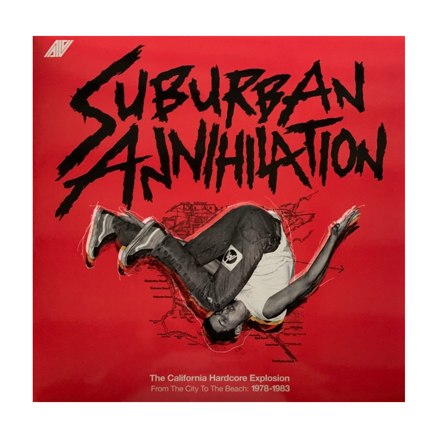 Various Artists - Suburban Annihalation - California Hardcore 2xLP (Silver Vinyl)