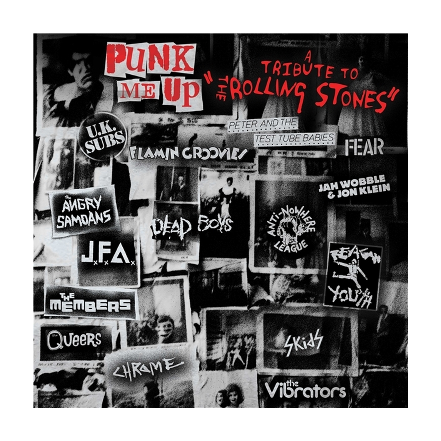 Various Artists - Punk Me Up: a Tribute to the Rolling Stones (Red Vinyl)