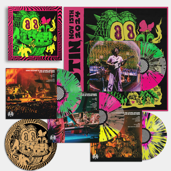 King Gizzard - Live in Austin '24 (4LP Box Set) PRE-ORDER