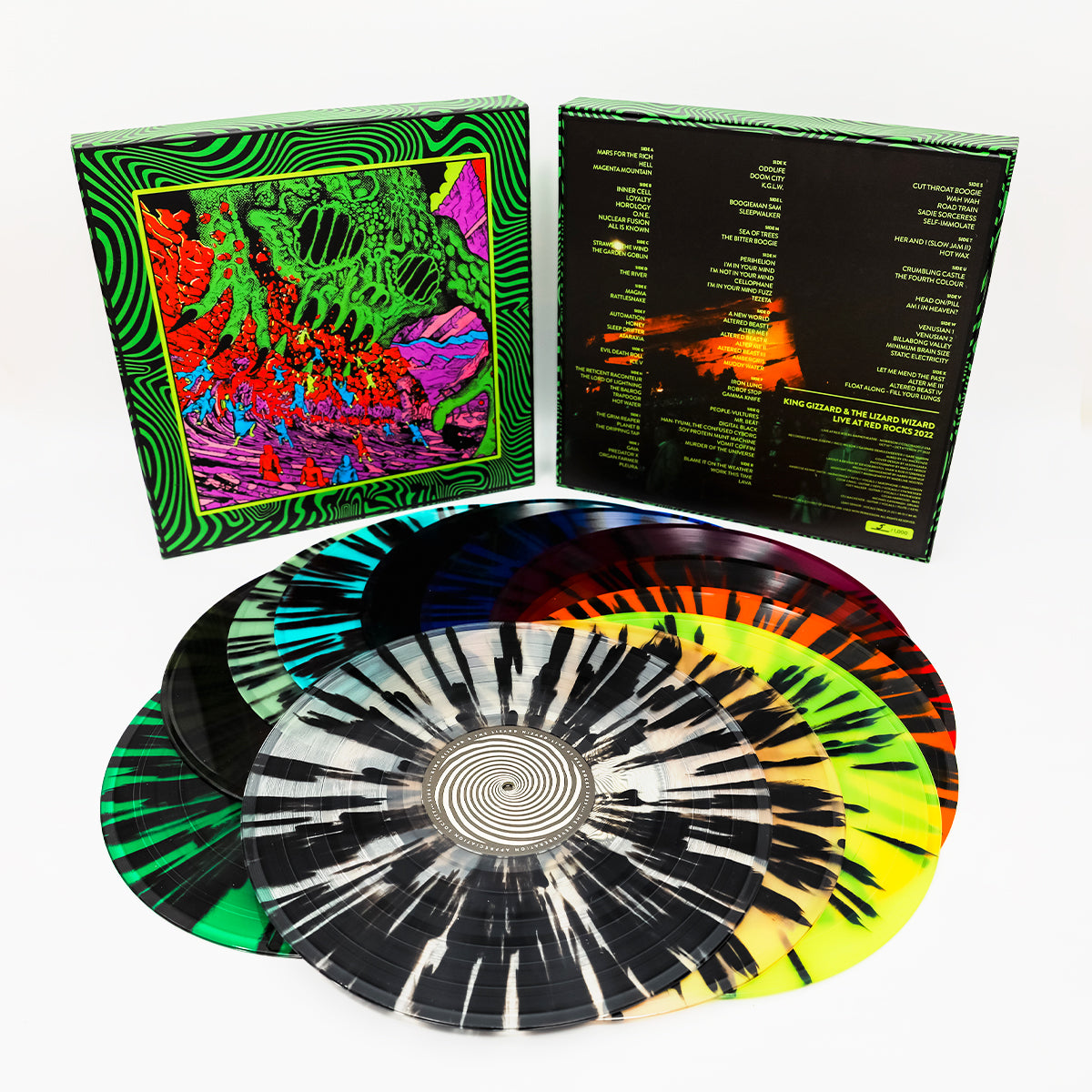 King Gizzard Live at Red Rocks (12xLP Box Set) LEVITATION