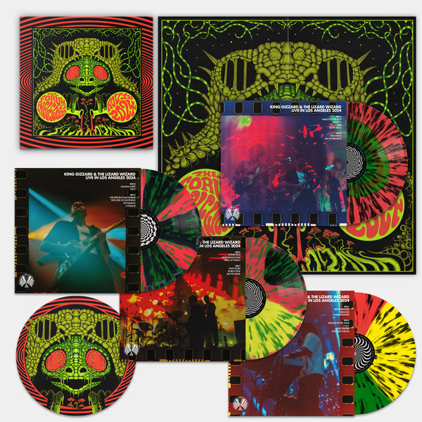 King Gizzard - Live in Los Angeles '24 (4LP Box Set) PRE-ORDER