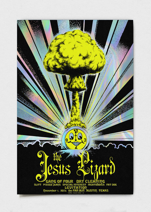 The Jesus Lizard Poster by Callum Rooney