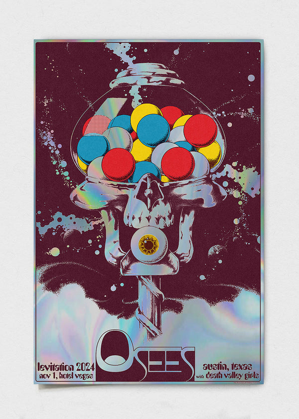 OSEES Night 2 Poster by Callum Rooney