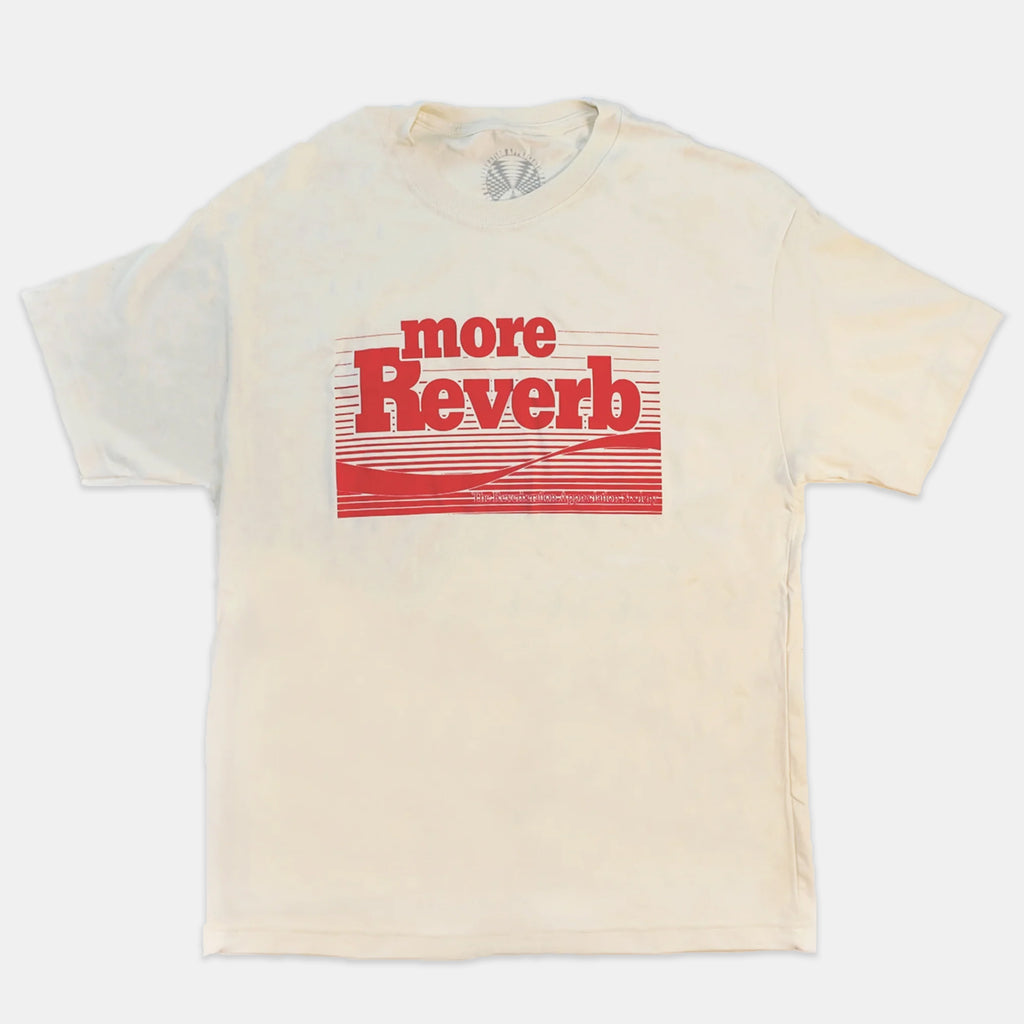 'More Reverb' Cola Heavy Weight T-Shirt