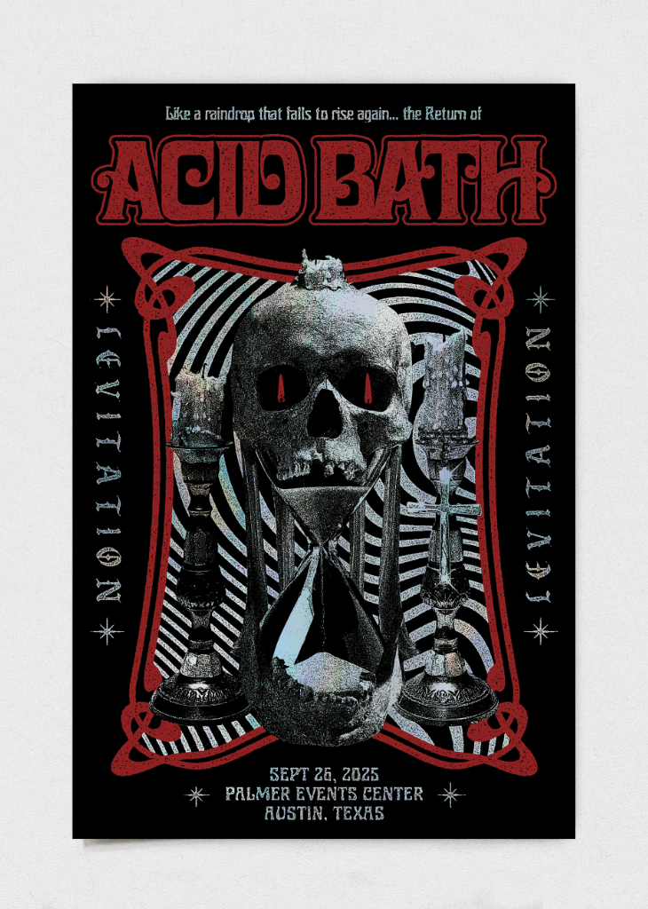 Acid Bath Poster by Branca Studio - LEVITATION
