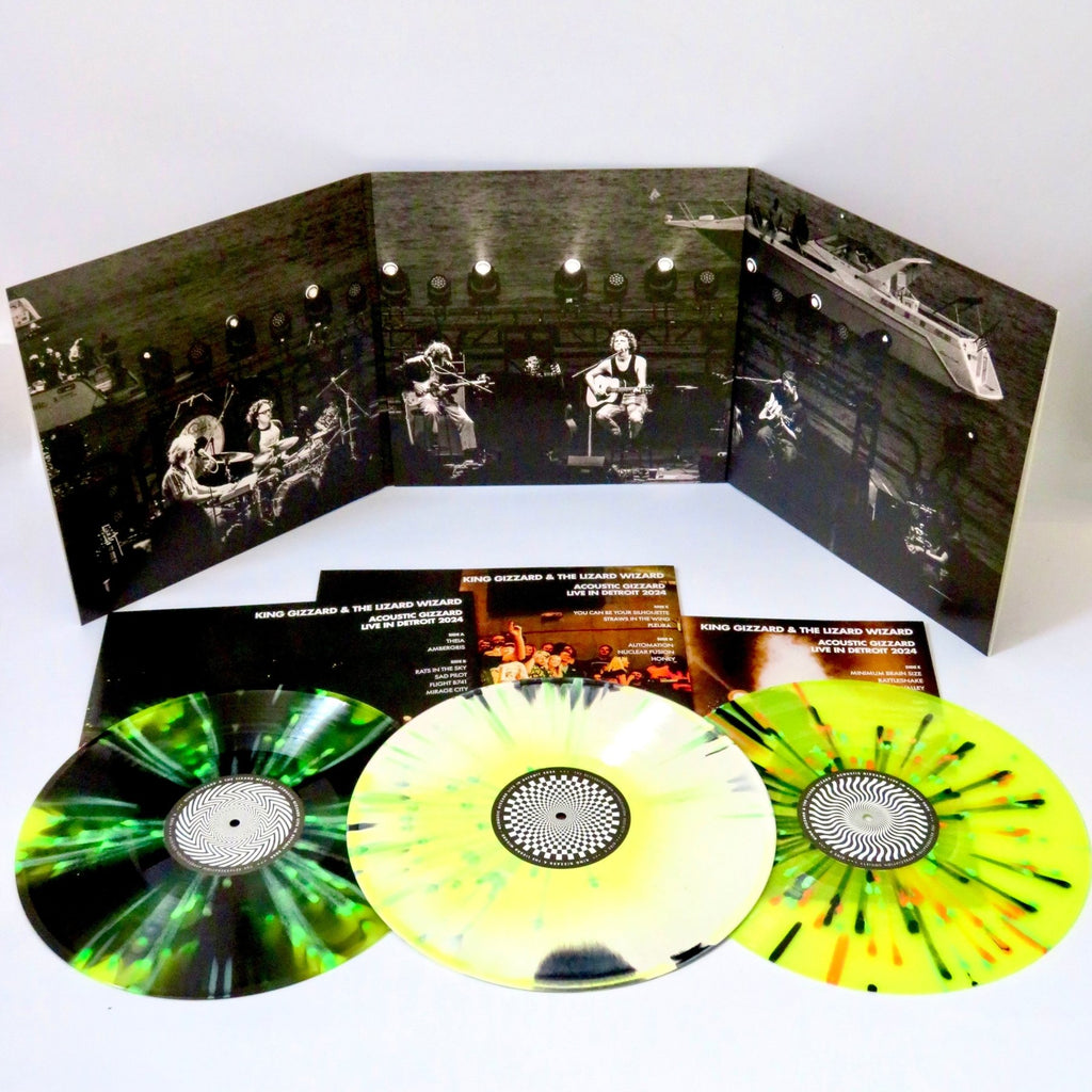 Acoustic Gizzard - Live in Detroit '24 (3LP Triple Gatefold