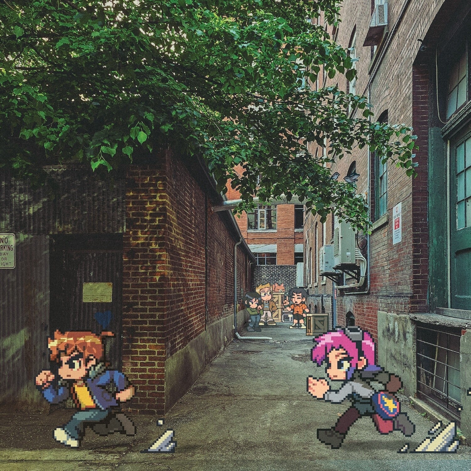Anamanaguchi - Scott Pilgrim Ex (Original Soundtrack) - Pink/Blue 2xLP (Pink Vinyl) - LEVITATION