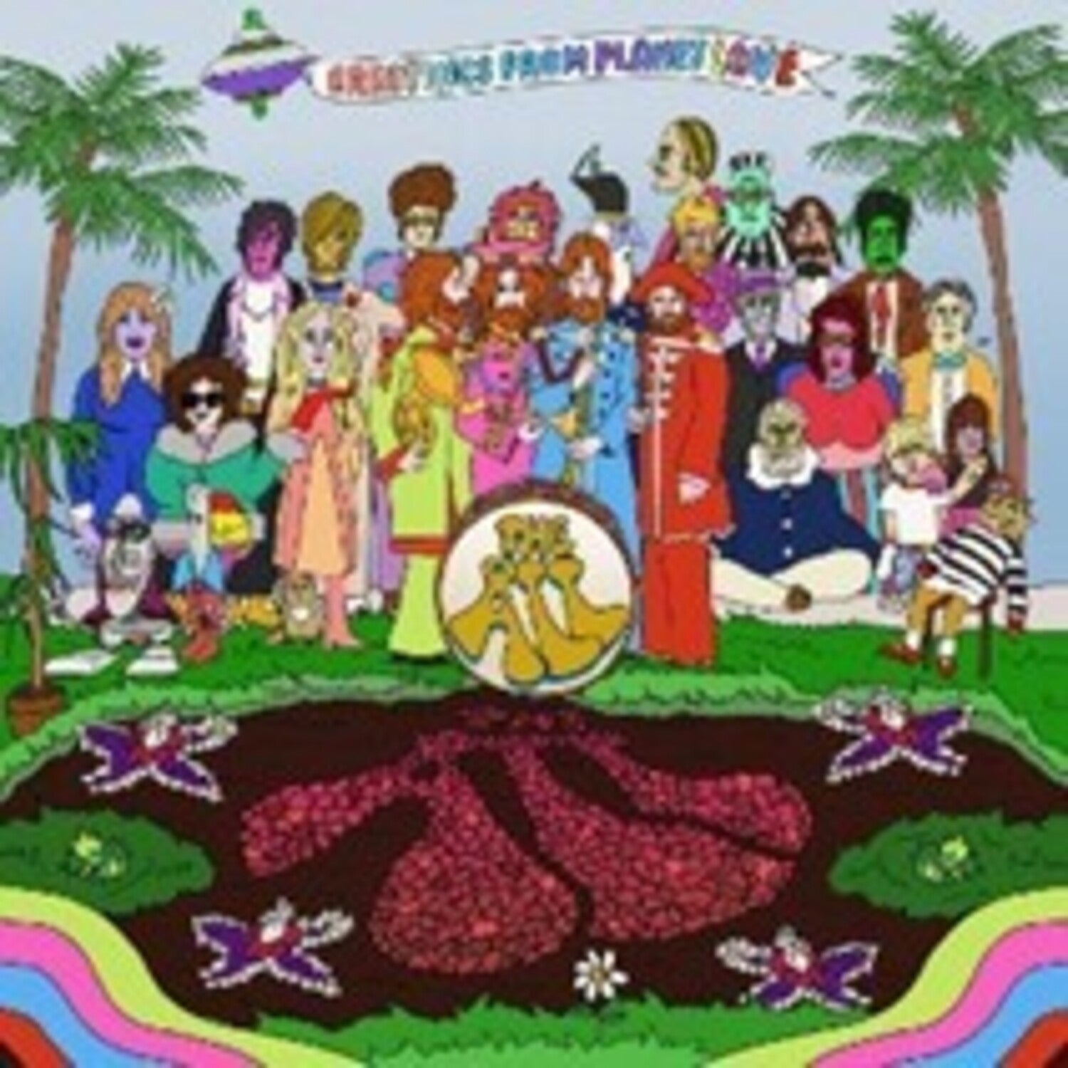 Andrew Gold - Fraternal Order of the All: Greetings from Planet Love - Double 10 2xLP (Splatter Vinyl) - LEVITATION