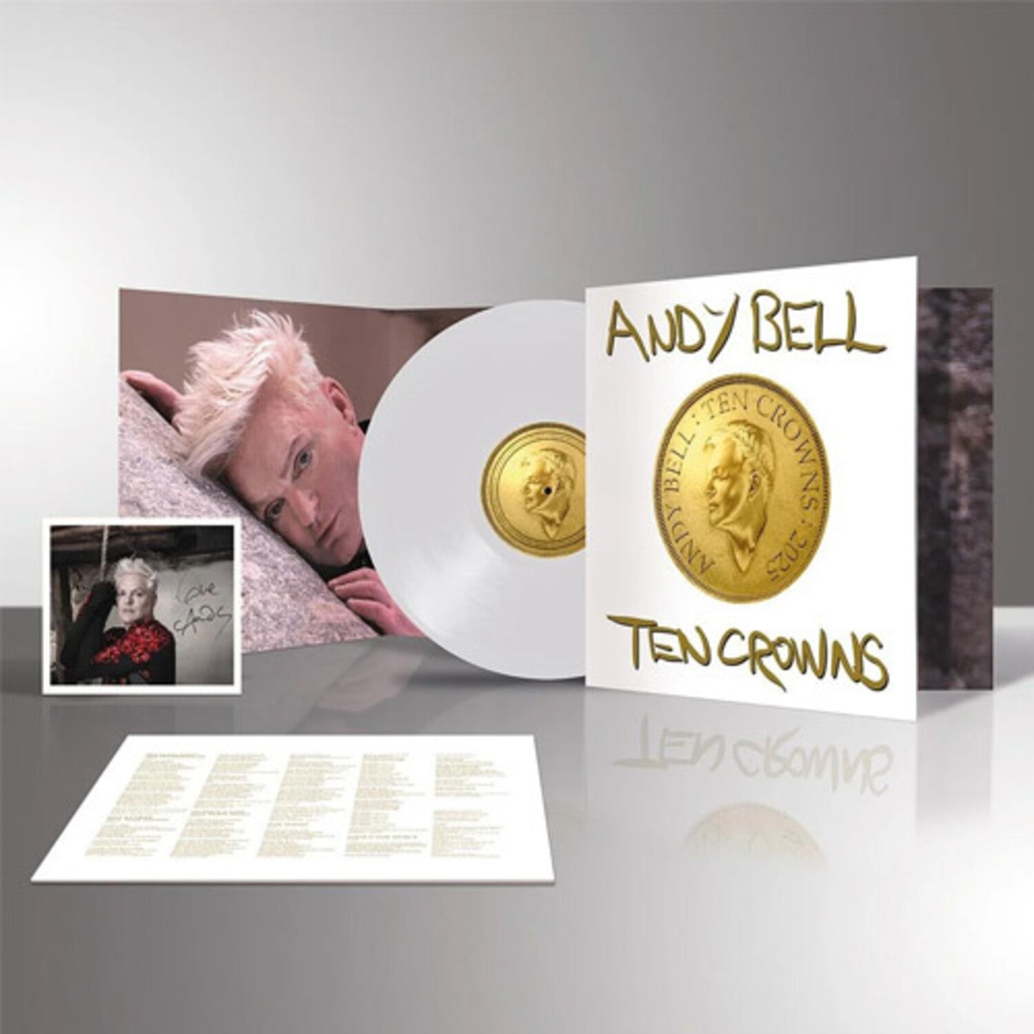 Andy Bell - Ten Crowns (White Vinyl) - LEVITATION