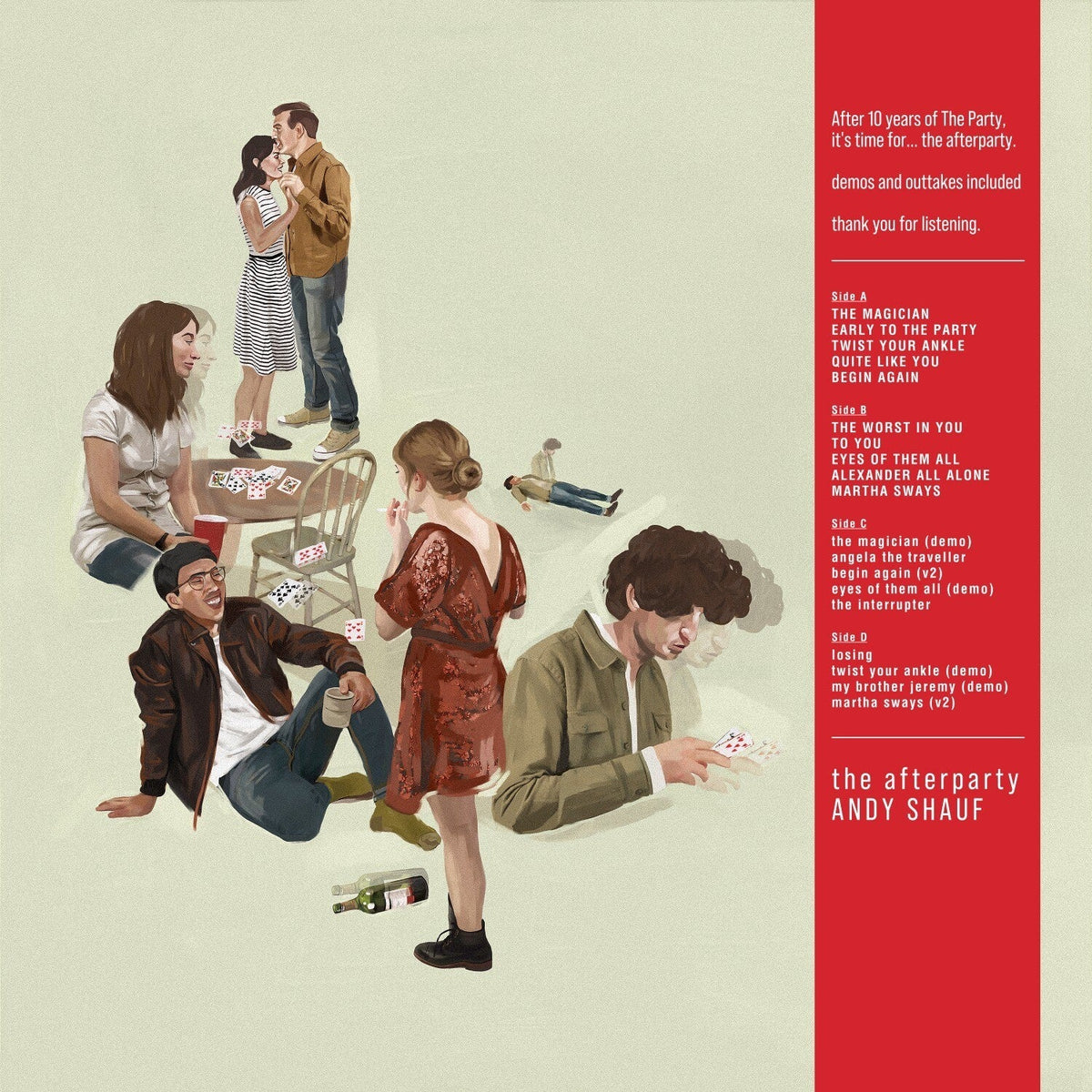 Andy Shauf - Party 2xLP (Anniversary Edition) - LEVITATION