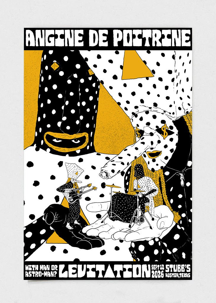 Angine de Poitrine Poster - LEVITATION