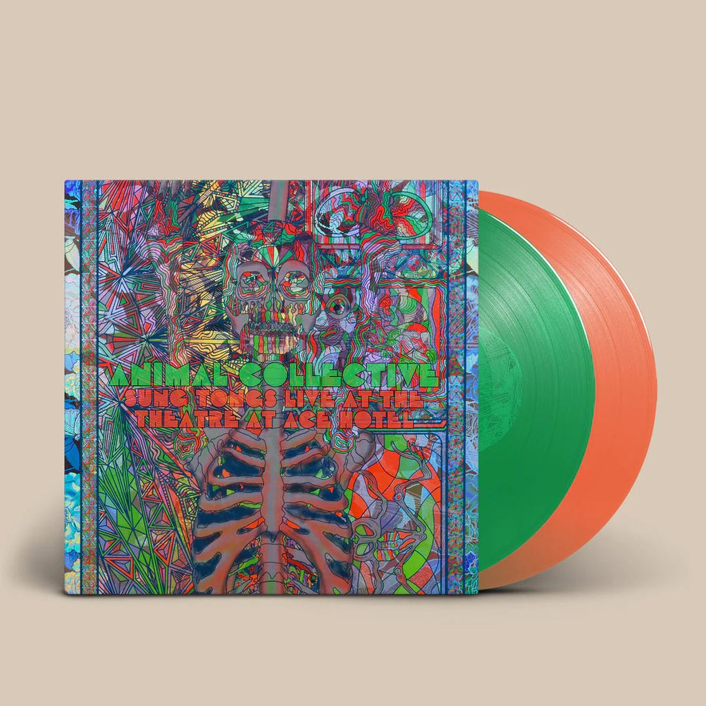 Animal Collective - Sung Tongs 'Live at the Theatre at Ace Hotel' 2XLP (Neon Orange & Light Green Edition) - LEVITATION