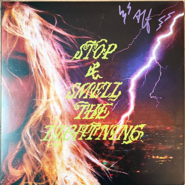 Annie Hamilton - Stop & Smell the Lightning - Limited Lime Green & Black Marble Colored Vinyl (Green Vinyl) - LEVITATION