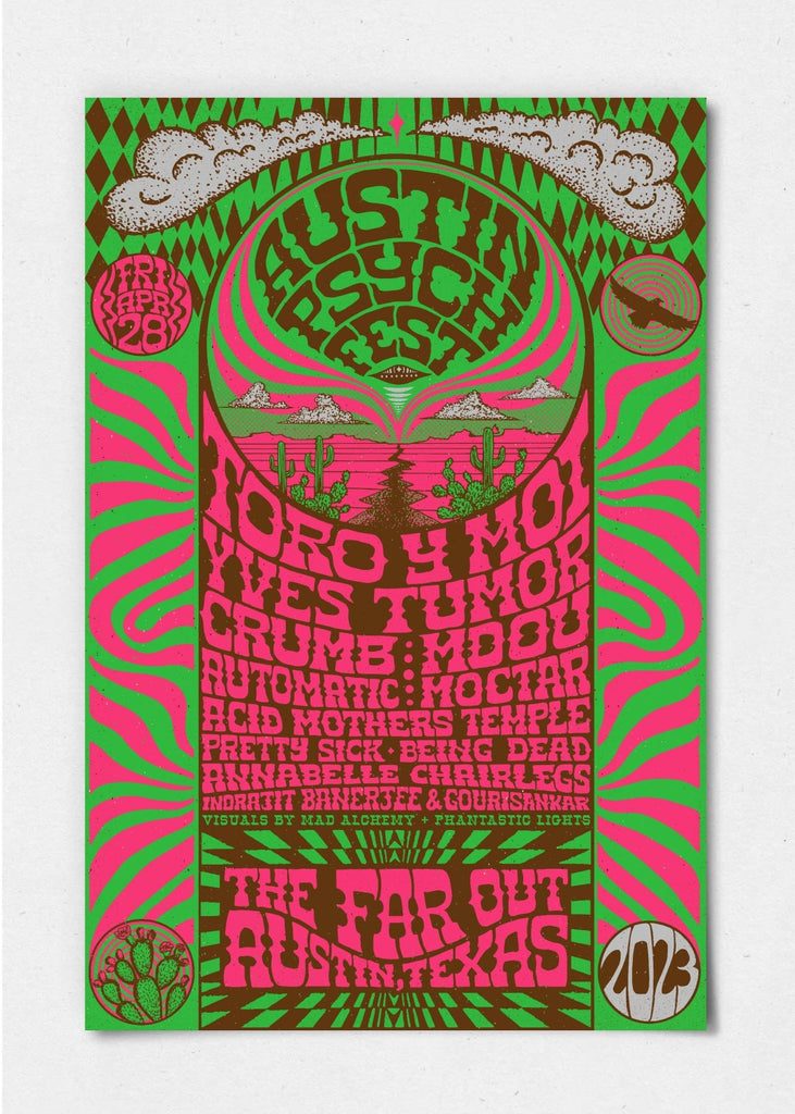 APF FRIDAY 2023 Poster by Fez Moreno - LEVITATION