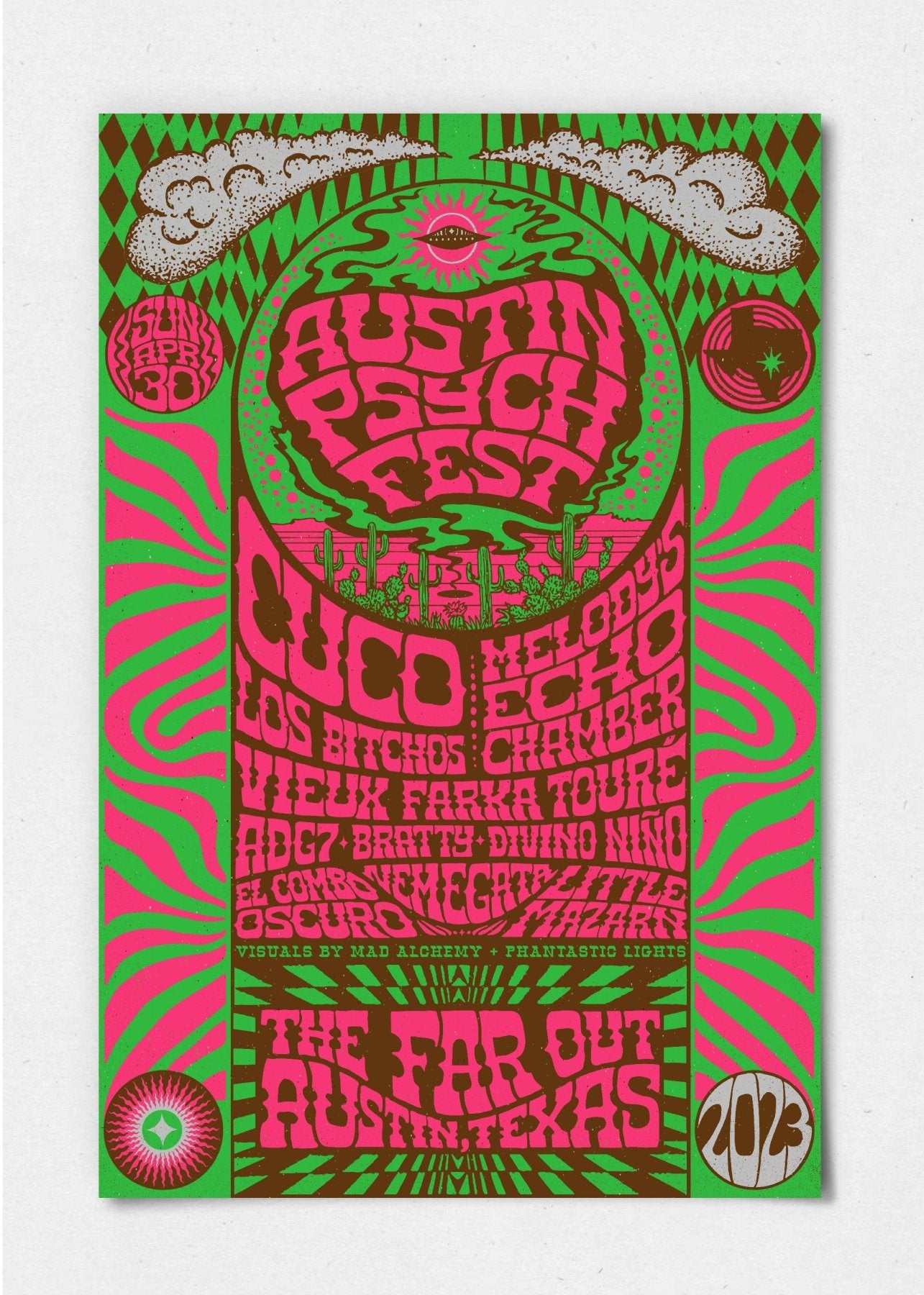 APF SUNDAY 2023 Poster by Fez Moreno - Archive - LEVITATION