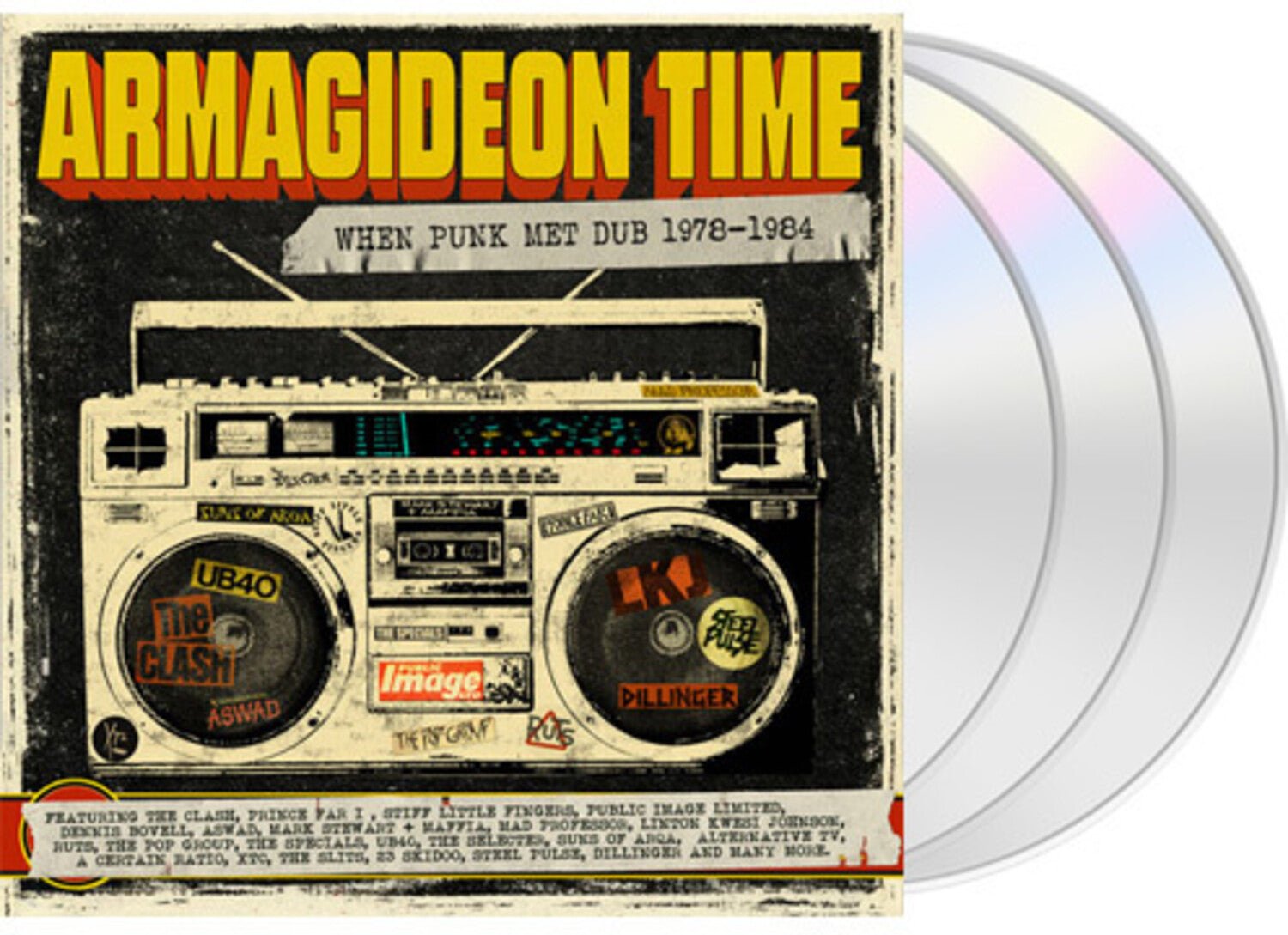 Armagideon Time: When Punk Met Dub 1978-1984 / Var - Armagideon Time: When Punk Met Dub 1978-1984 3xCD - LEVITATION