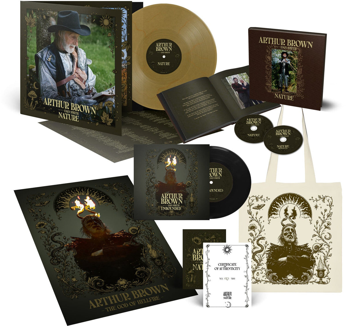 Arthur Brown - Nature 4xLP - LEVITATION