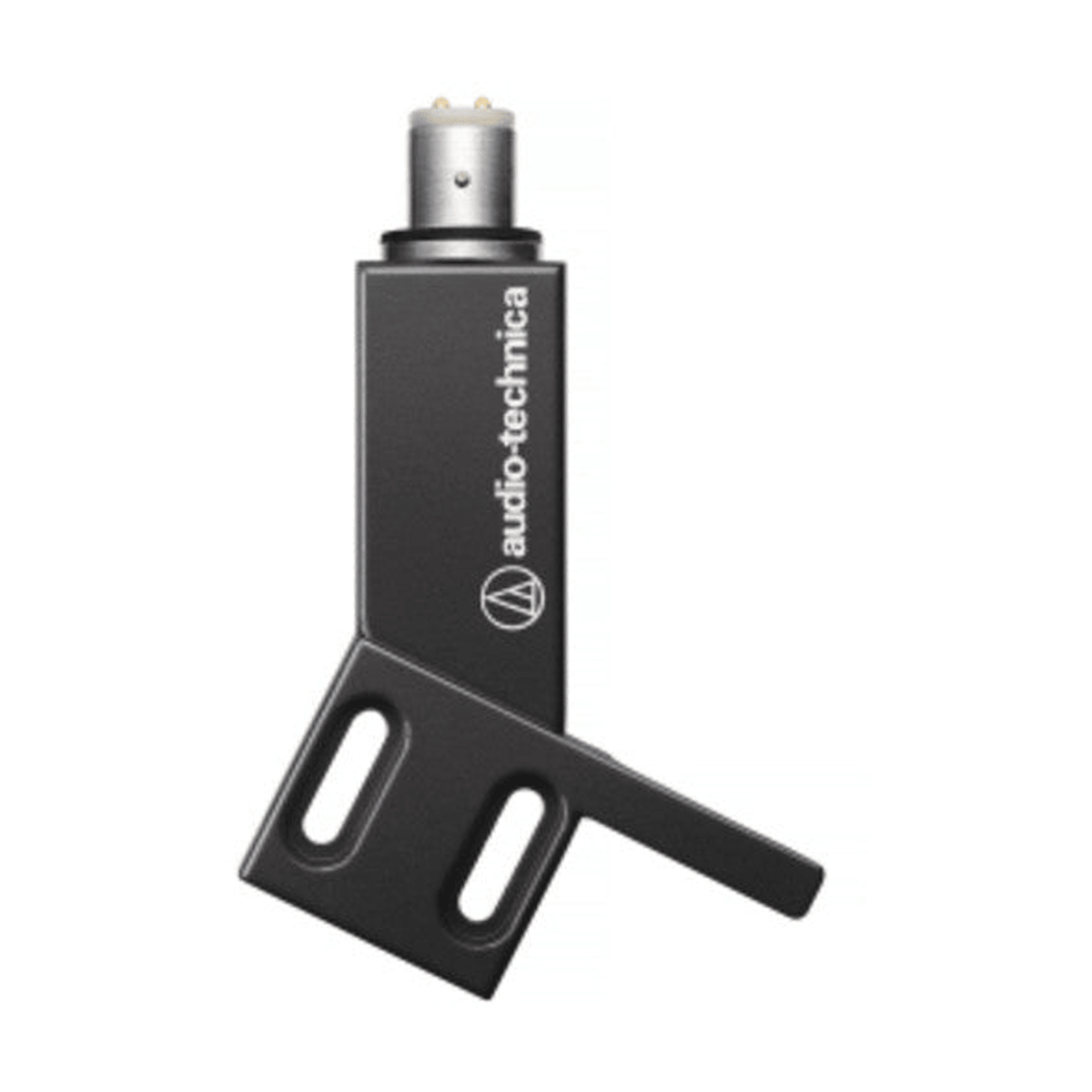 Audio Technica AT-HS4BK Universal Headshell Aluminum (Angled for Strait Tonearms) - LEVITATION