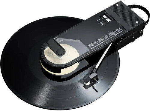 Audio - Technica AT - SB727 Sound Burger Turntable Portable w/ Bluetooth - Black - LEVITATION