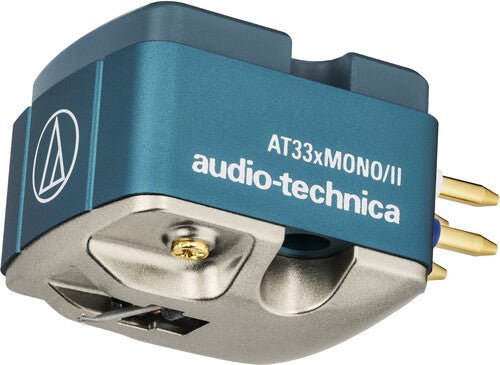 Audio - Technica AT33XMONO/II Dual Moving Coil - Black/Silver - LEVITATION