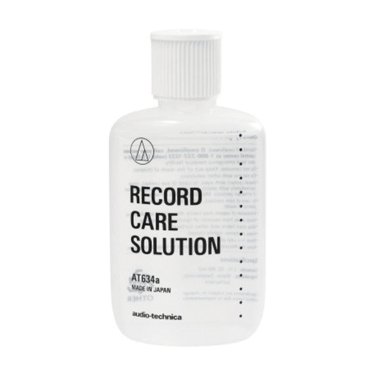 Audio Technica AT634a Record Care Cleaning Solution 2 Oz - LEVITATION