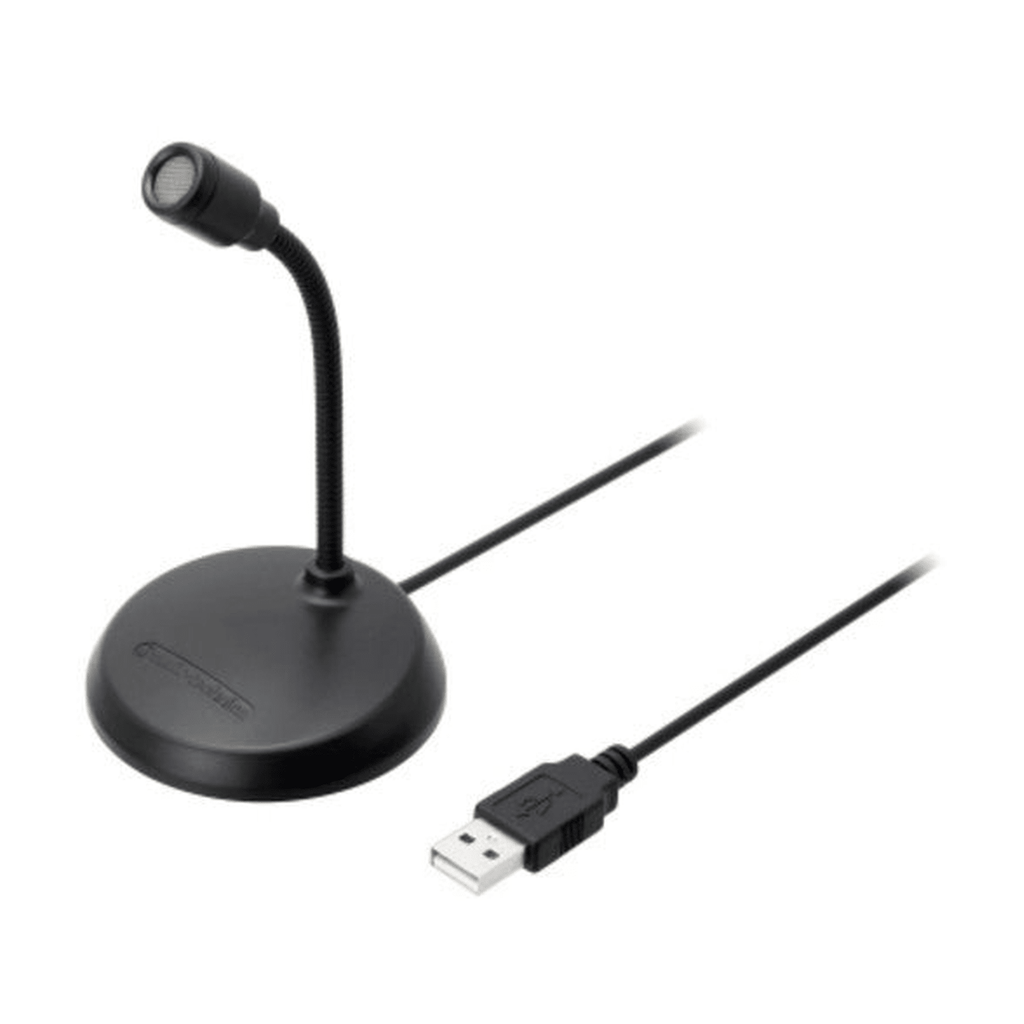 Audio - Technica ATGM1USB Hi - Fi Game USB Desk Mic - Black - LEVITATION