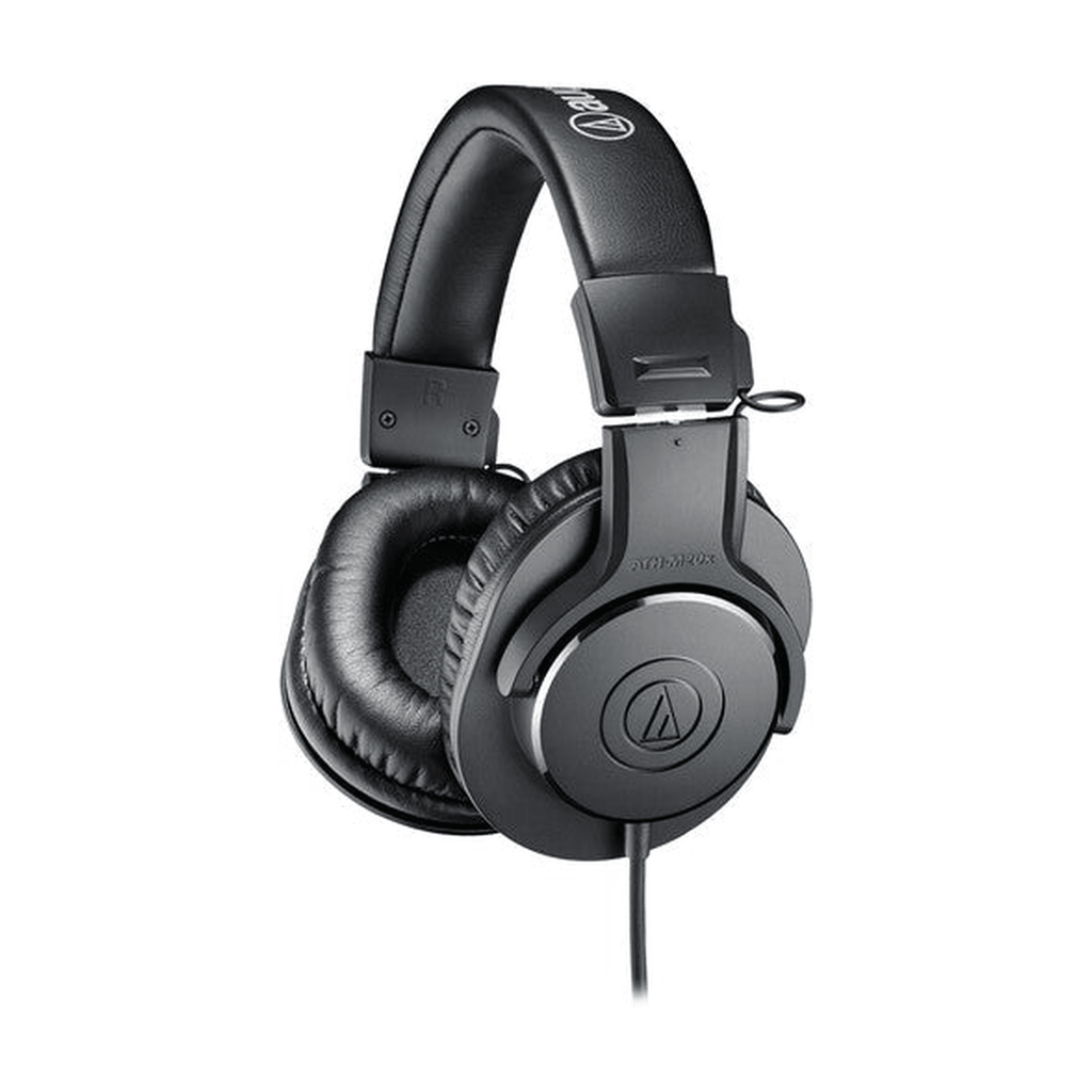 Audio - Technica ATH - M20X Pro Monitor Headphones - Black - LEVITATION