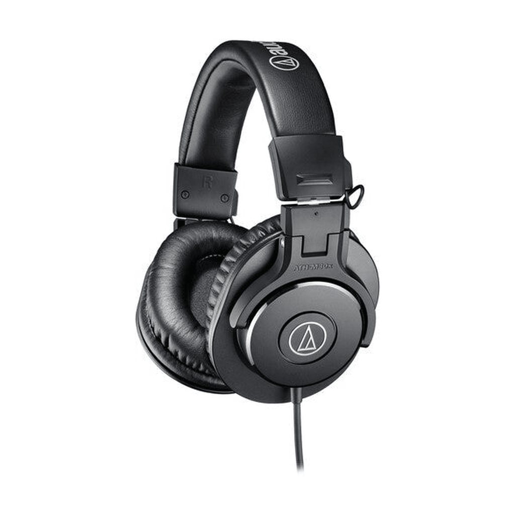 Audio - Technica ATH - M30X Pro Monitor Headphones - Black - LEVITATION