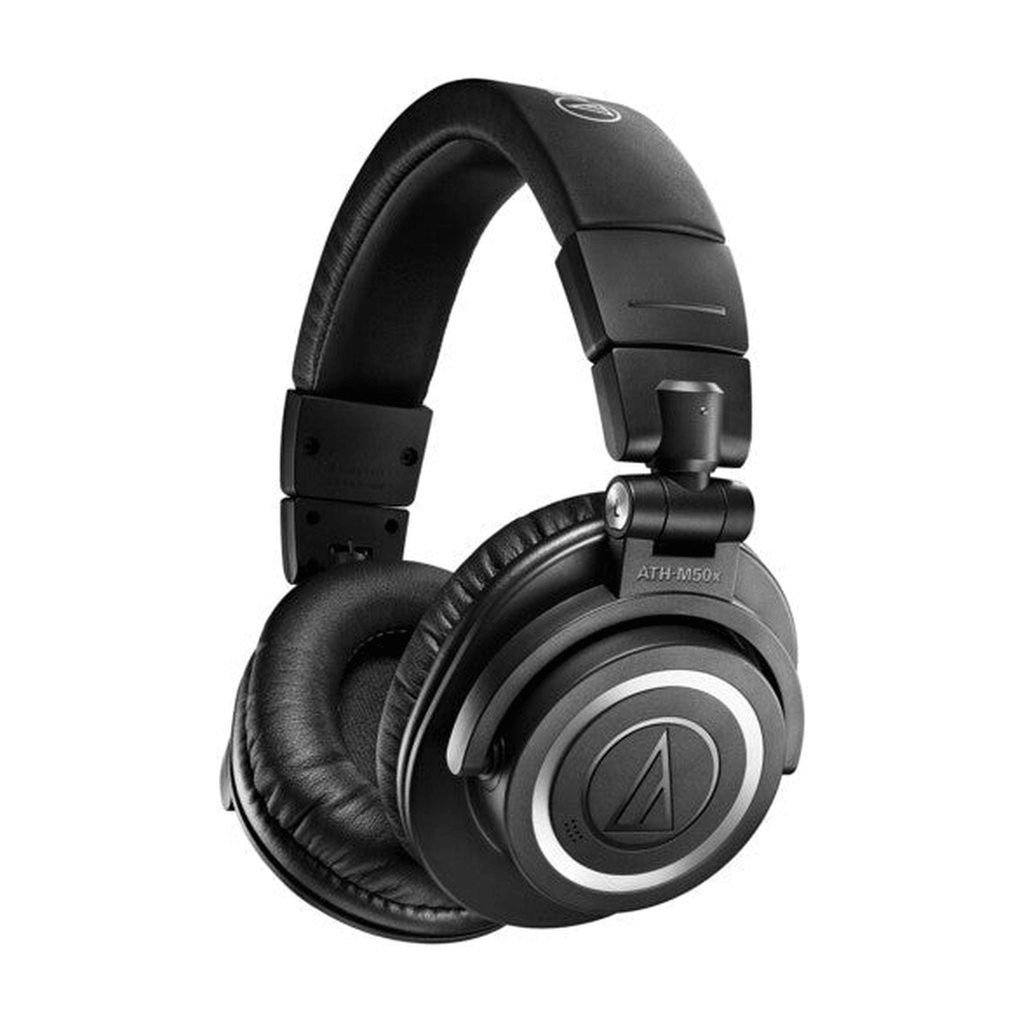 Audio - Technica ATH - M50XBT2 Over - Ear Studio Headphones w/ Bluetooth - Black - LEVITATION