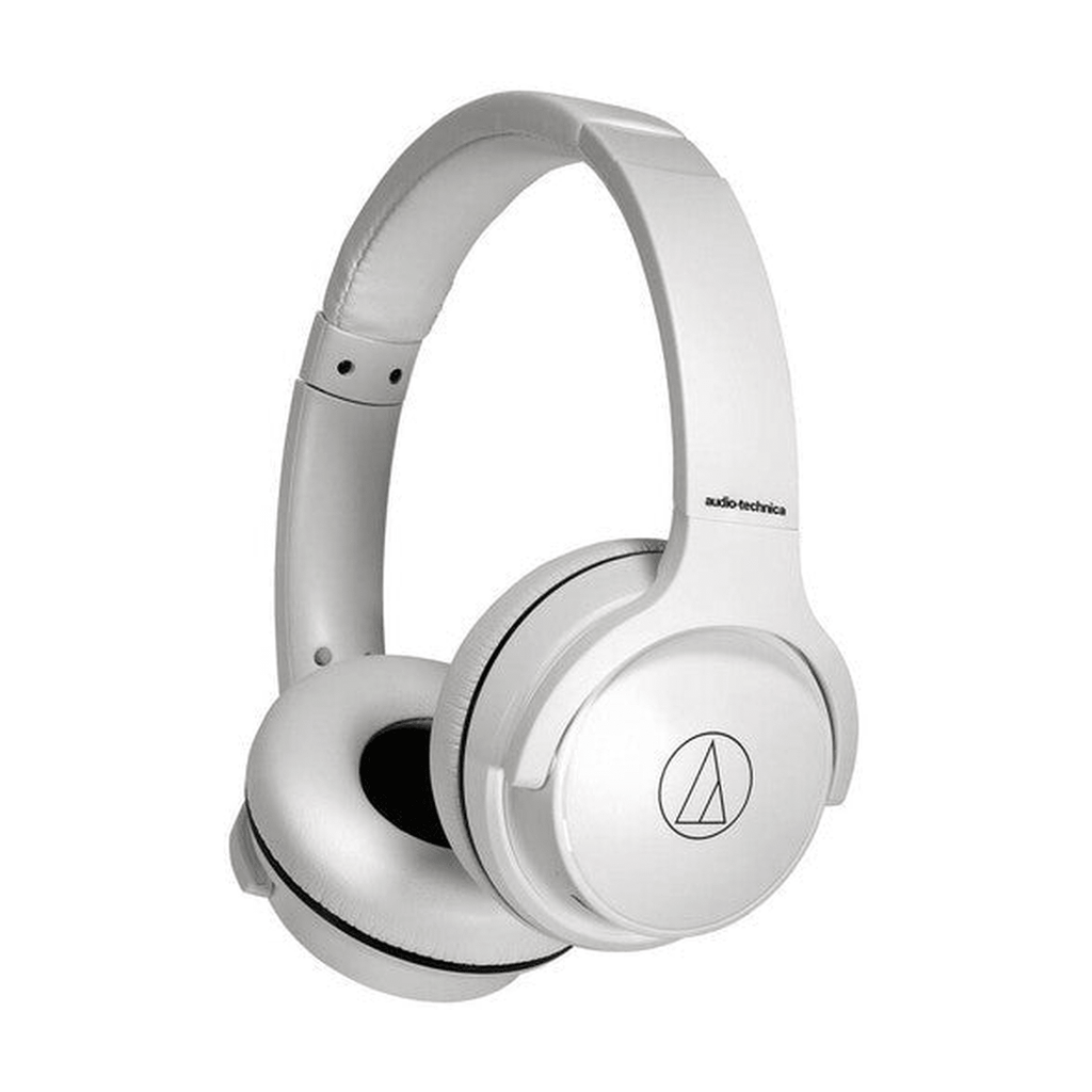 Audio - Technica ATH - S220BTWH On - Ear Headphones w/ Bluetooth - White - LEVITATION
