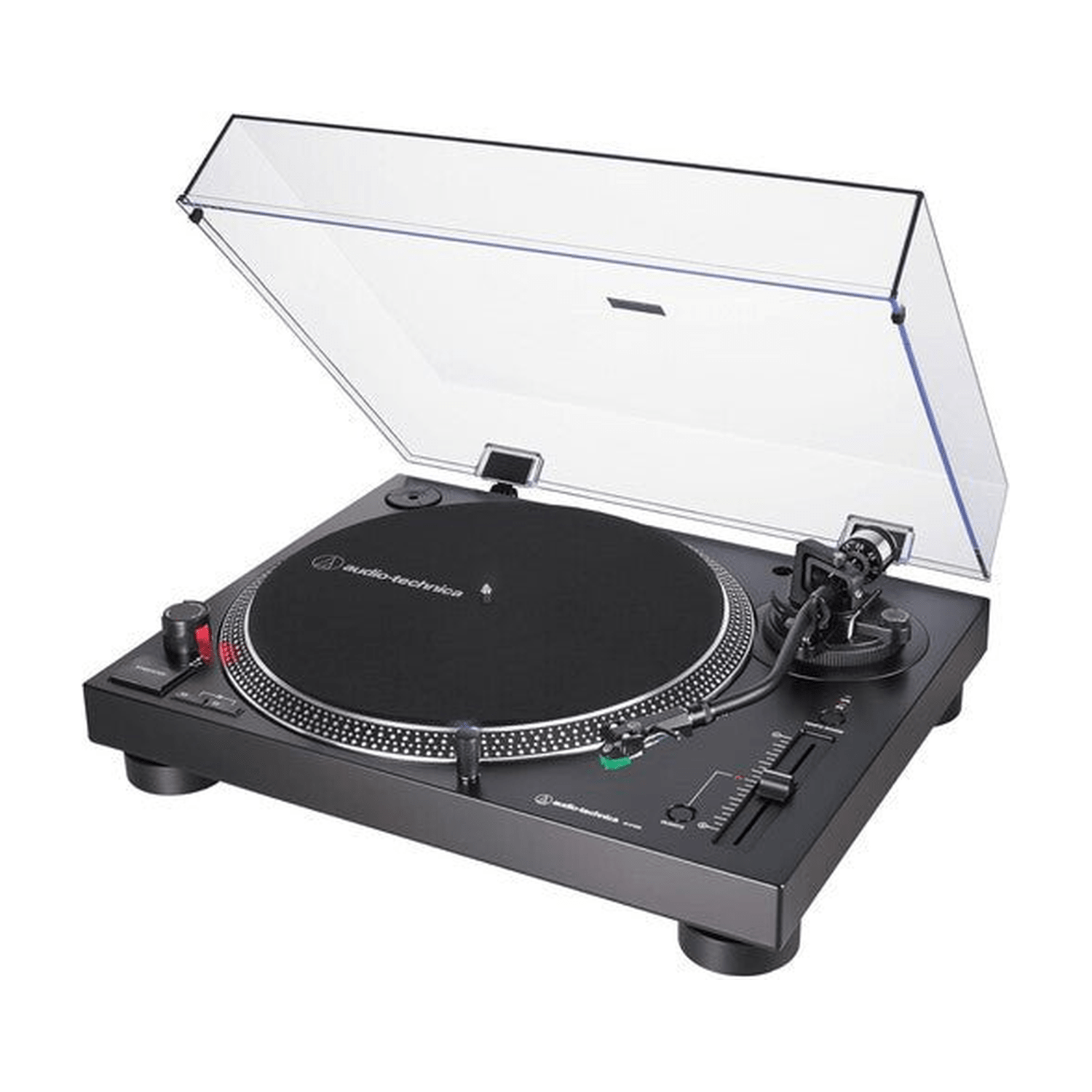 Audio - Technica ATLP120XUSBBK Turntable USB Direct Drive - Black - LEVITATION