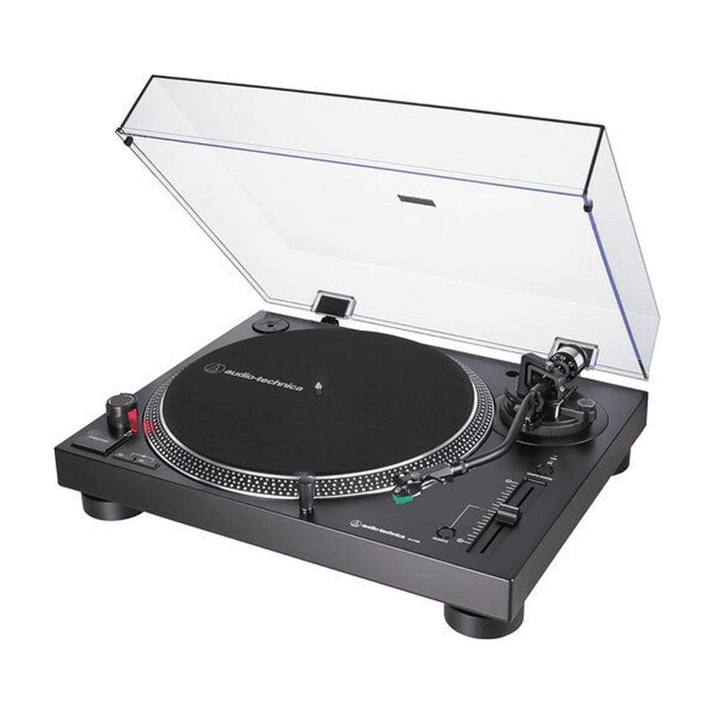 Audio - Technica ATLP120XUSBBK Turntable USB Direct Drive - Black - LEVITATION