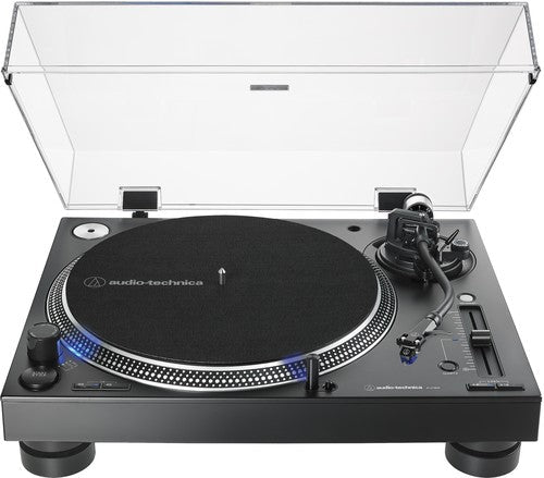 Audio - Technica ATLP140XPBK Pro DJ Turntable USB - Black - LEVITATION