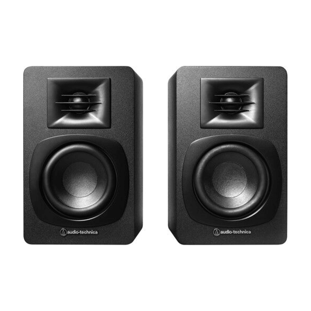 Audio - Technica ATSP3X Shelf Speakers w/ Bluetooth - Black - LEVITATION