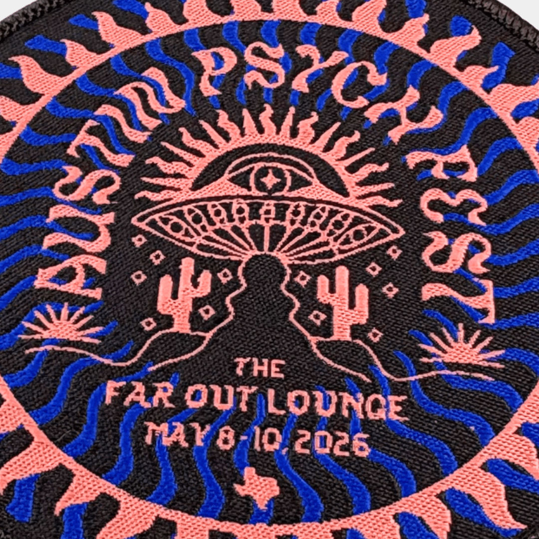 Austin Psych Fest 2026 - Commemorative Patch - LEVITATION
