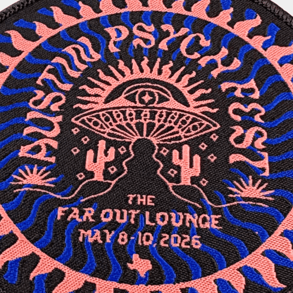 Austin Psych Fest 2026 - Commemorative Patch - LEVITATION
