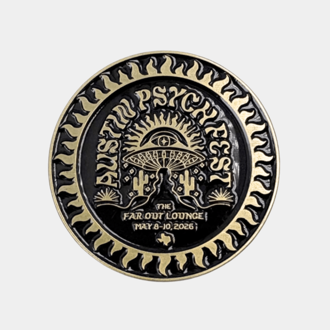 Austin Psych Fest 2026 Commemorative Pin - LEVITATION
