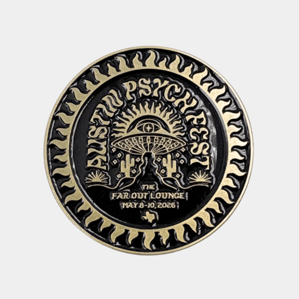 Austin Psych Fest 2026 Commemorative Pin - LEVITATION