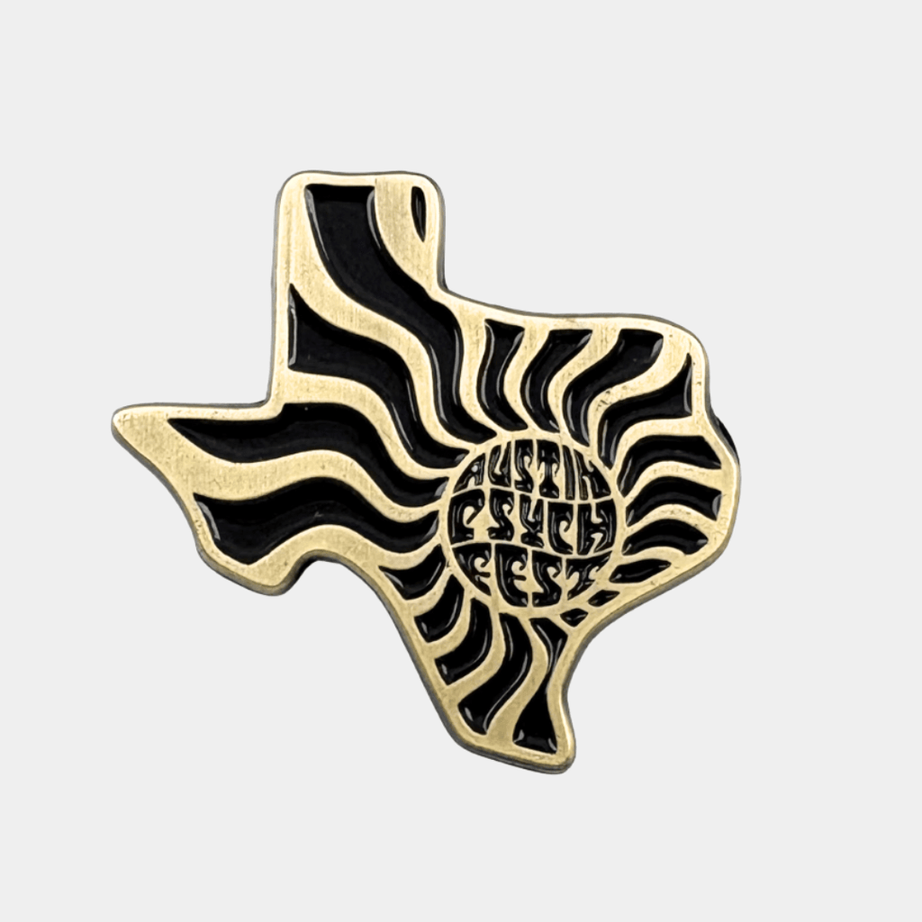 Austin Psych Fest 'Lonestar' Pin - LEVITATION