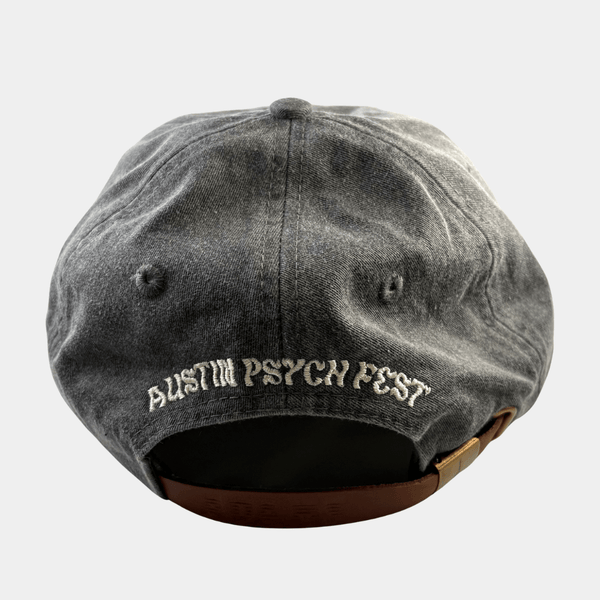 Austin Psych Fest 'Texas Sun' Black Baseball Cap - LEVITATION