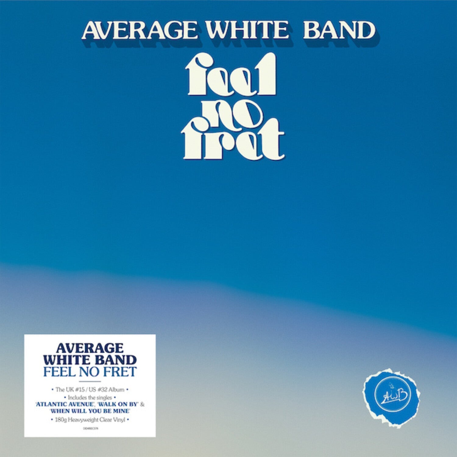 Average White Band - Feel No Fret (Clear Vinyl) - LEVITATION